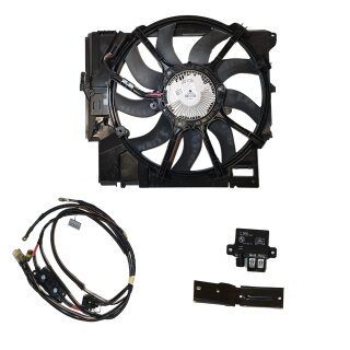 BMW Performance 850 Watt Lüfter N54 / N55 Relais mit Halter und Kabelbaum N54